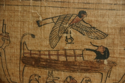 108 Papyrus funeraire  